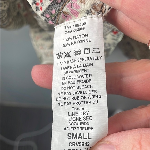 Elan Paisley Print Women's Dress Size S - Picture 9 of 9